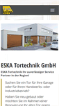 Mobile Screenshot of eska-tortechnik.de